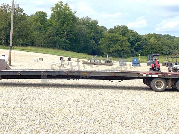 1997-trail-eze-dlx35tc53-53'-traveling-axle-flatbed-trailer-image-5
