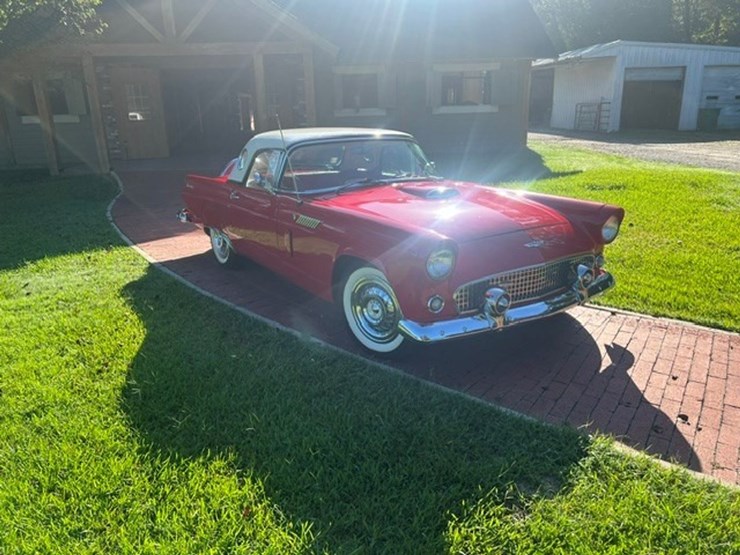 #1067-•-offered-at-no-reserve-|-1956-ford-thunderbird-hardtop-convertible-image-4