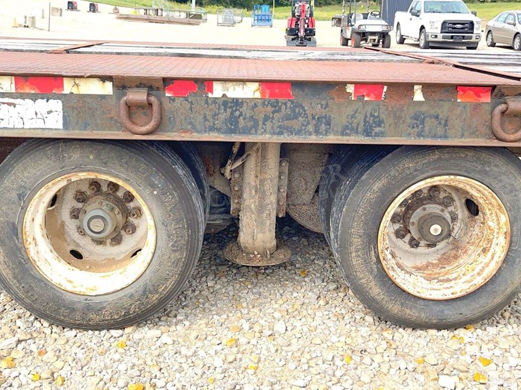 1997-trail-eze-dlx35tc53-53'-traveling-axle-flatbed-trailer-image-19