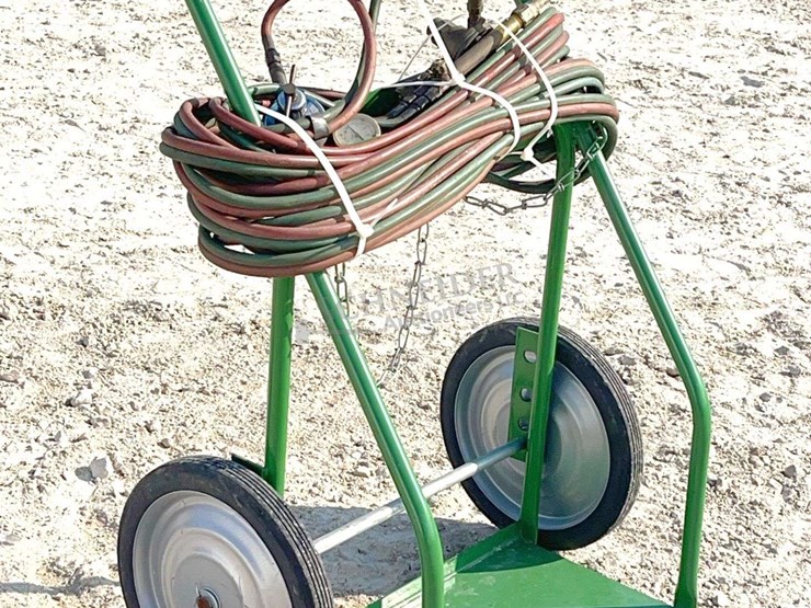 torch-cart-w/-rubber-wheels-&-torch-kit-image-1