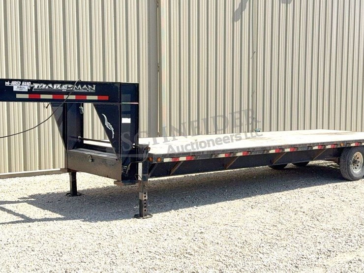 2014-trailerman-29'-flatbed-gooseneck-trailer-image-2