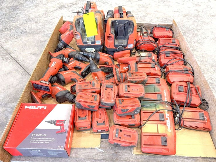 group-of-hilti-cordless-tools,-chargers-&-batteries-image-4
