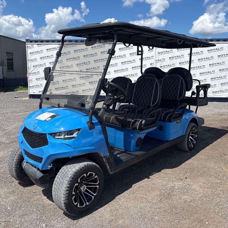 2024 Vivid EV 6 Person Electric Cart