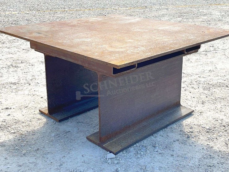 5'x62"-steel-work-table-w/-5/8"-top-image-4