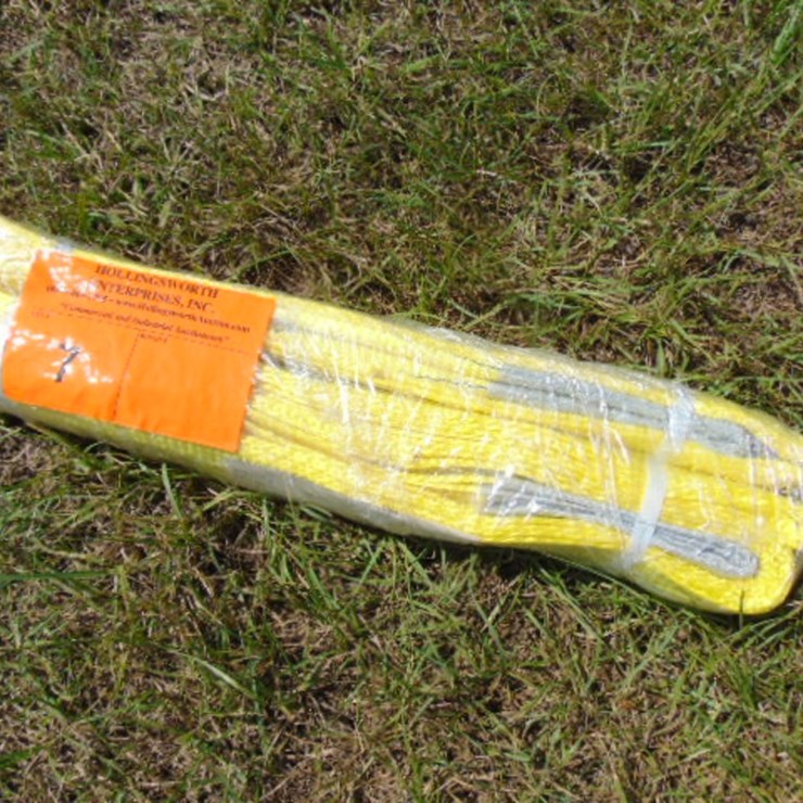 (2) 4M YELLOW WEBBING SLING