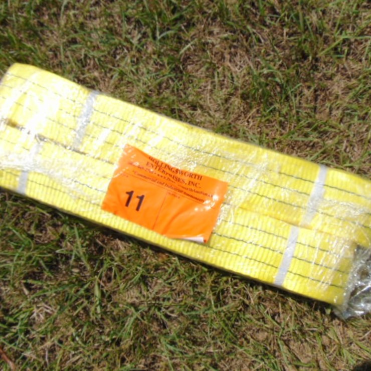 (2) 6M YELLOW WEBBING SLING