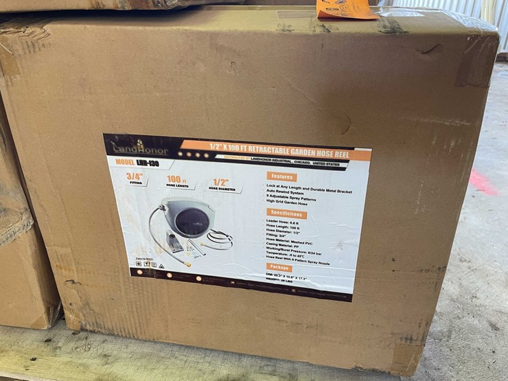 #5448-•-2026-landhonor-lhr-i30-retractable-garden-hose-reel-image-1