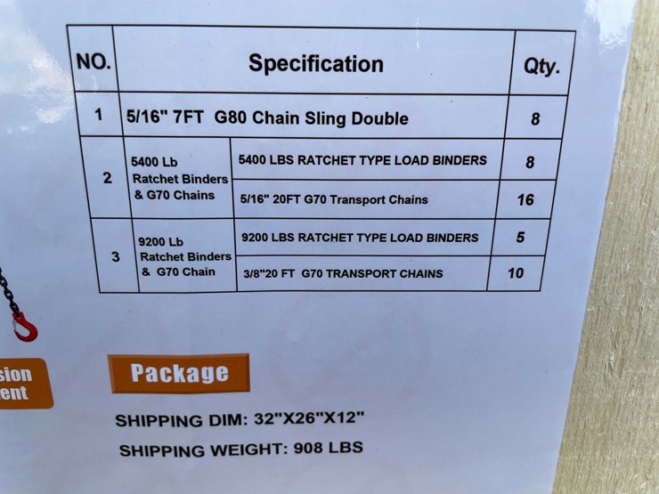 #5480-•-2026-landhonor-lhr-ls45-rigging-&-binding-chain-&-suspension-equipment-image-8
