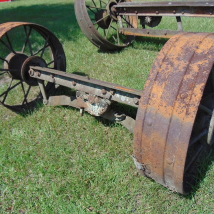 FRONT STEER AXLE W/ 36" WHEELS