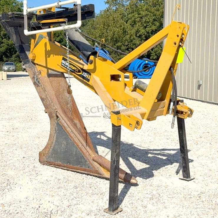 Soil-Max ZD48 Gold Digger 3-point tile plow