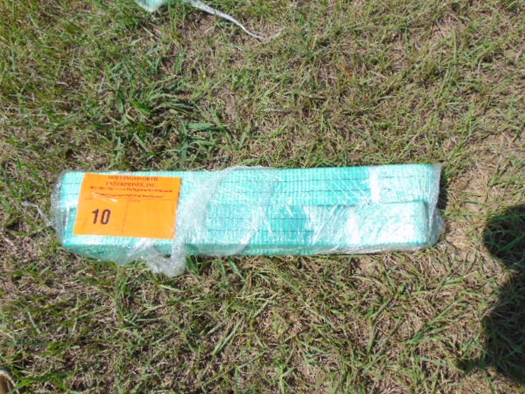 (2)-4m-green-webbing-sling-image-1