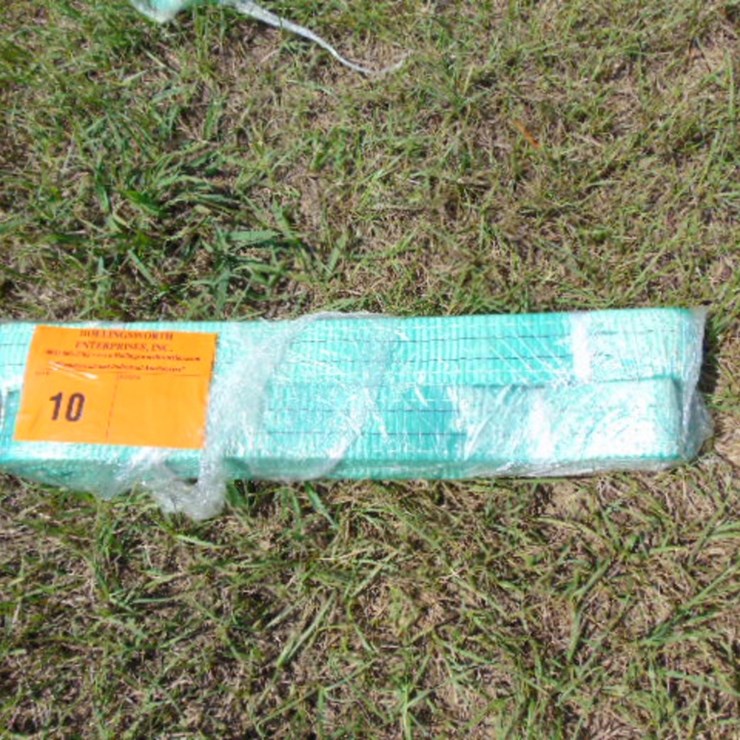 (2) 4M GREEN WEBBING SLING