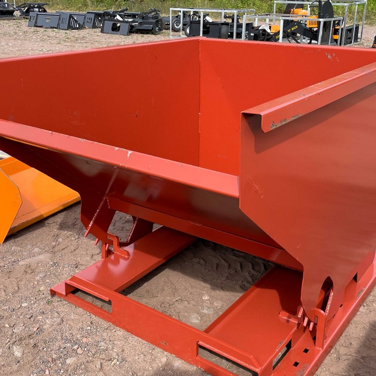 #5077 • Self Dumping Hopper with Fork Pockets
