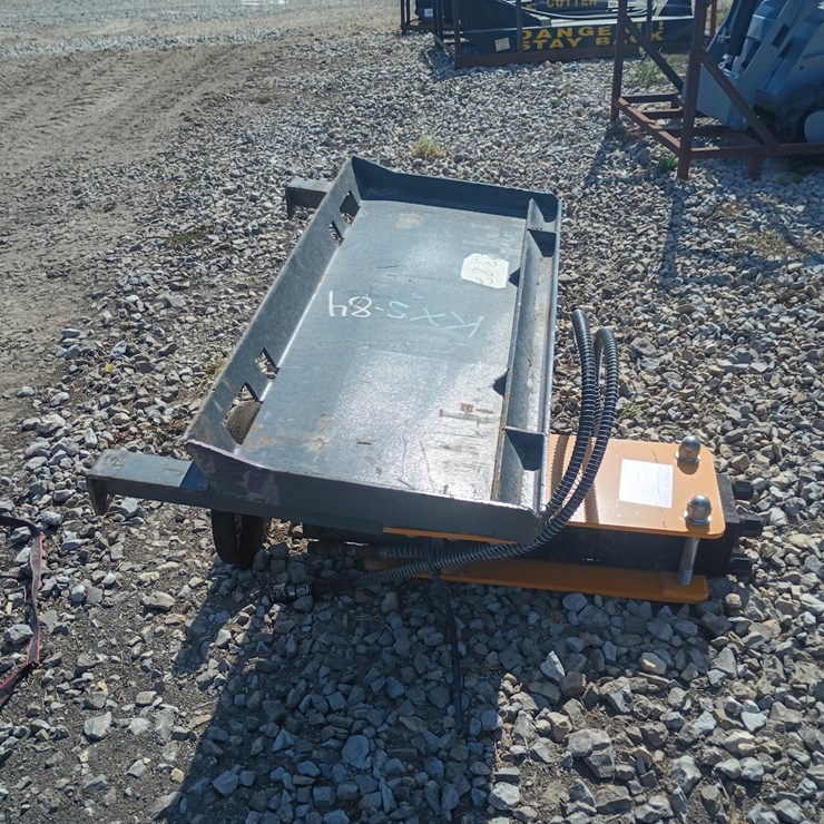 #26906 • Handy Post Driver Skid Steer Attachment