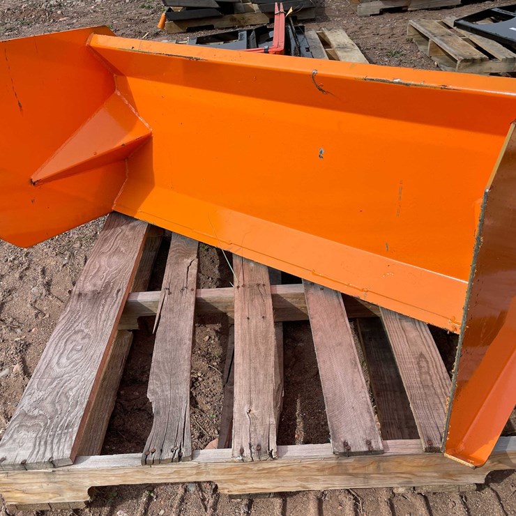 #5084 • Mini Skid Steer Snow Pusher