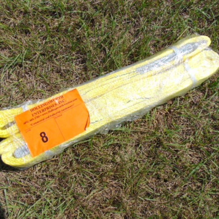 (2) 2M YELLOW WEBBING SLING