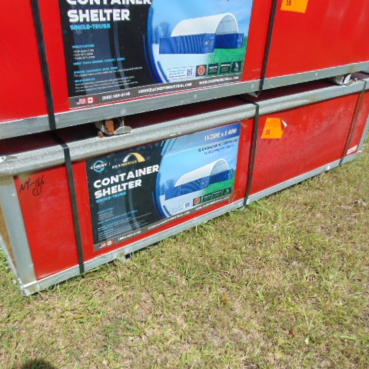 20'W X 40'L CONTAINER SHELTER