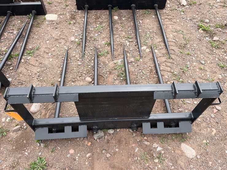 #5198-•-2026-jct-skid-steer-bale-spear-with-quadruple-tines-image-4