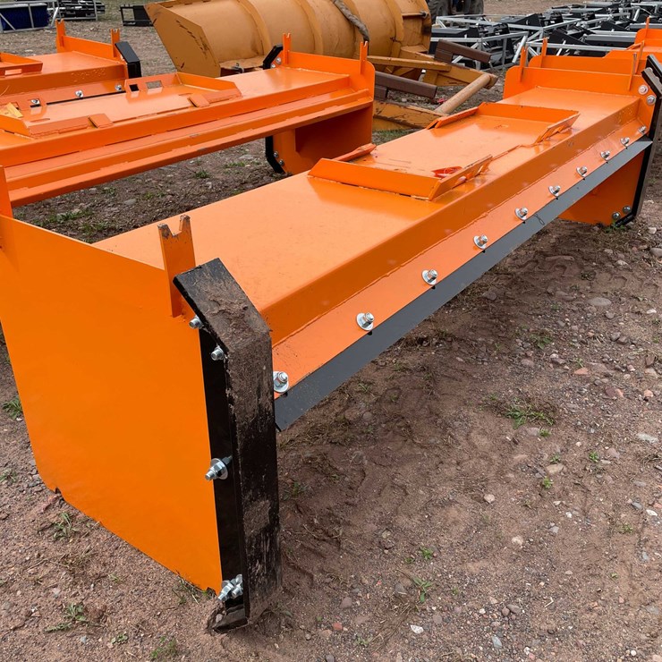 #5119 • 10' Snow Pusher with Steel Blades v2023
