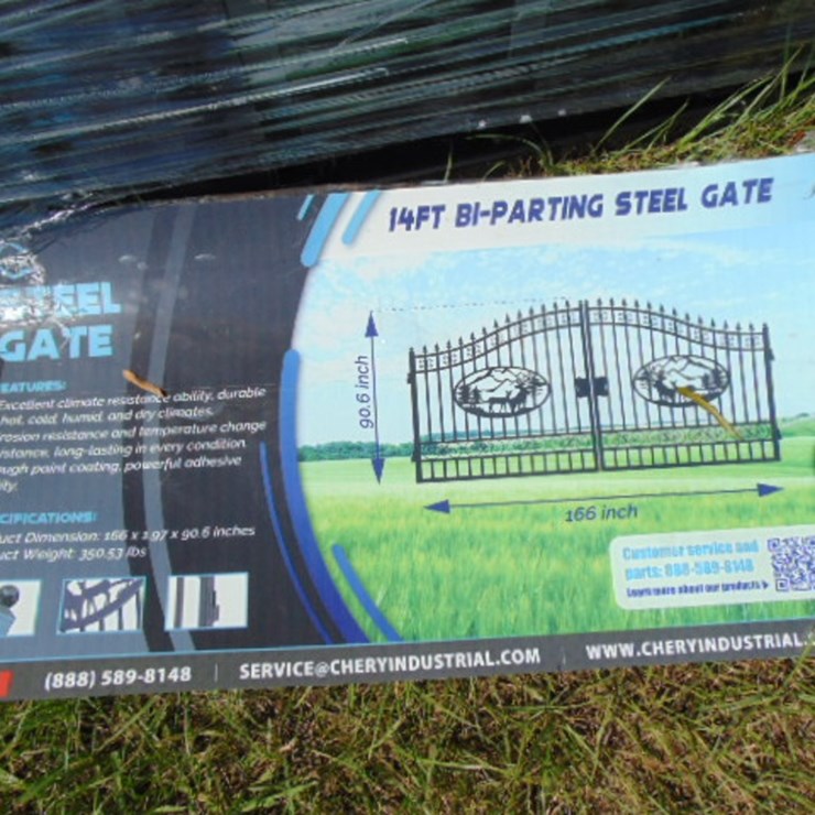 14' BI-PARTING GATE
