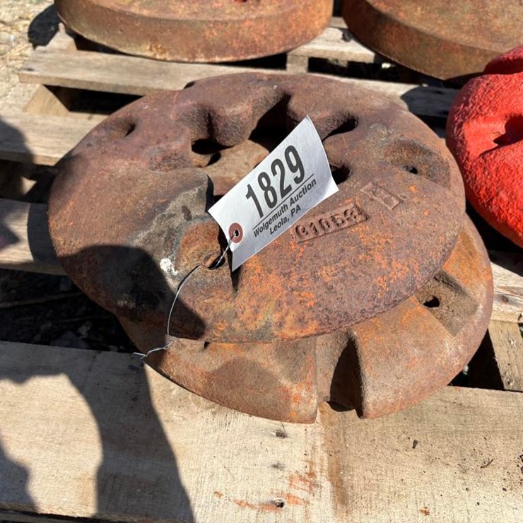Case Front Wheel Weights