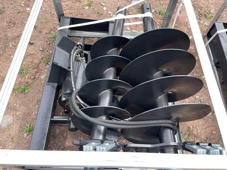 #5135-•-2026-jct-skid-steer-hydraulic-auger-drive-and-(3)-bits-image-7