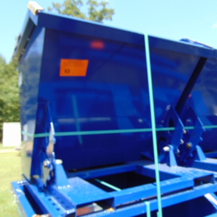 1CY SELF DUMPING HOPPER FORK LIFT ATTACHMENT