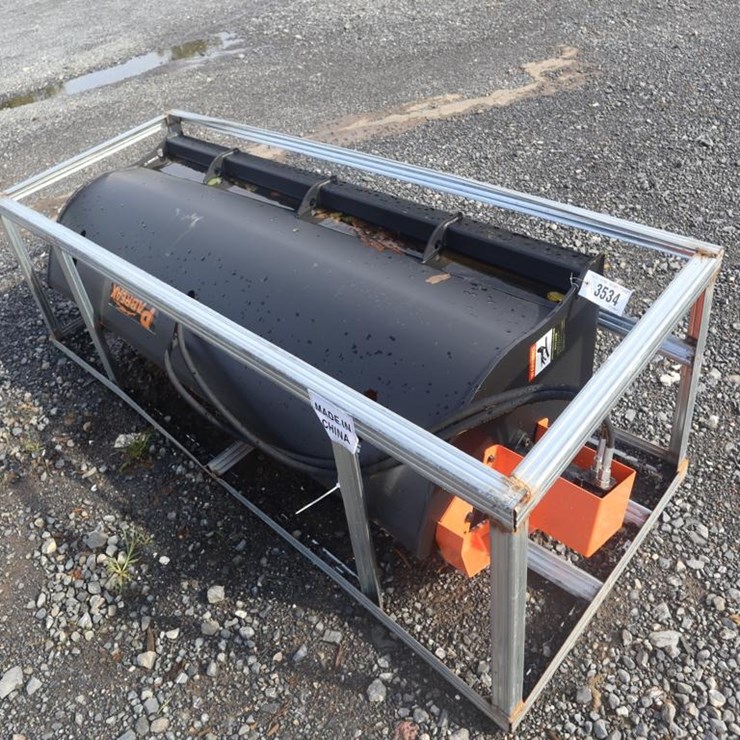 PA Break TL-260 70in Skid Steer Rotary Tiller
