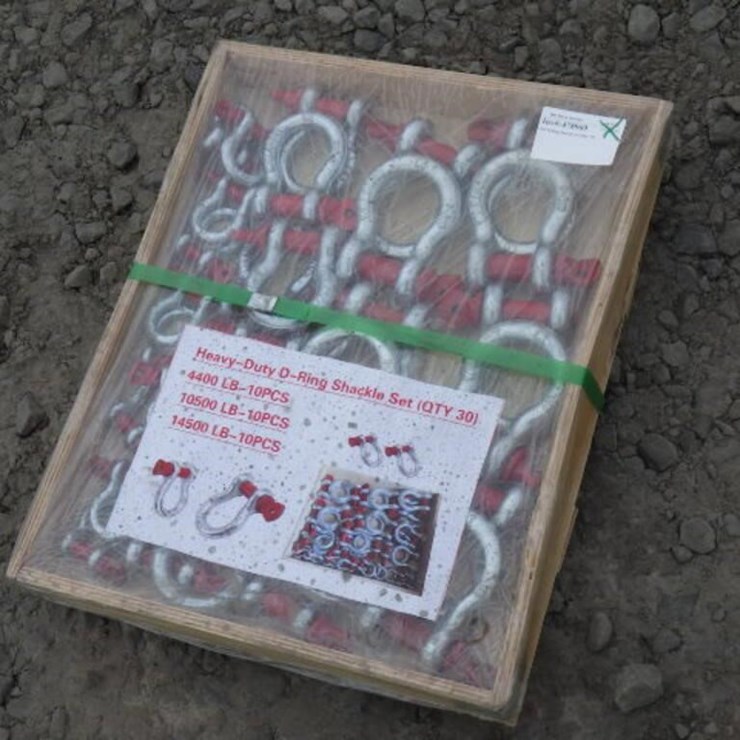 HD D-Ring Shackle Set (Qty. 30)