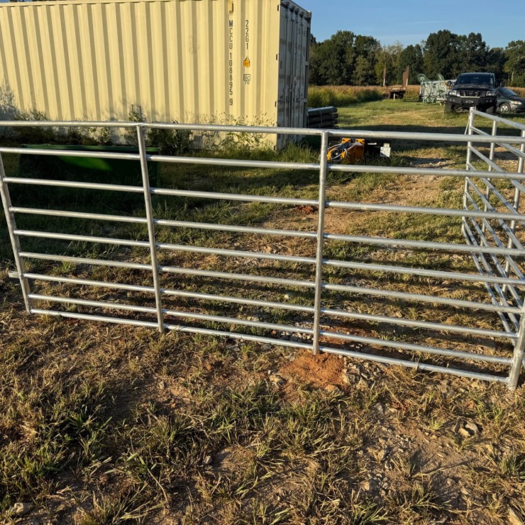 #52 • 8ft galvanized goat panel with pins