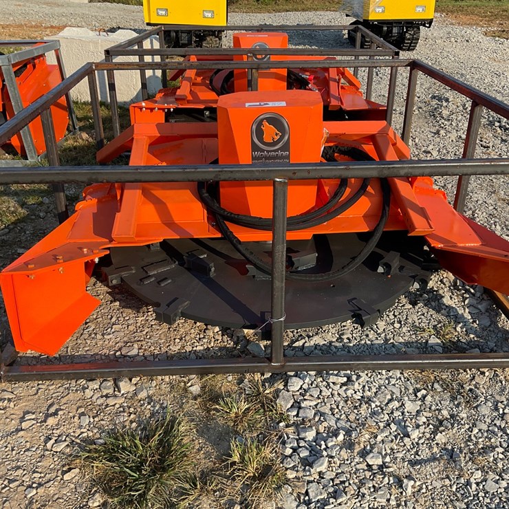 #87 • Skid steer disc mulcher