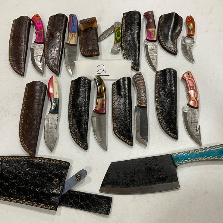 #2 • 10 assorted knives