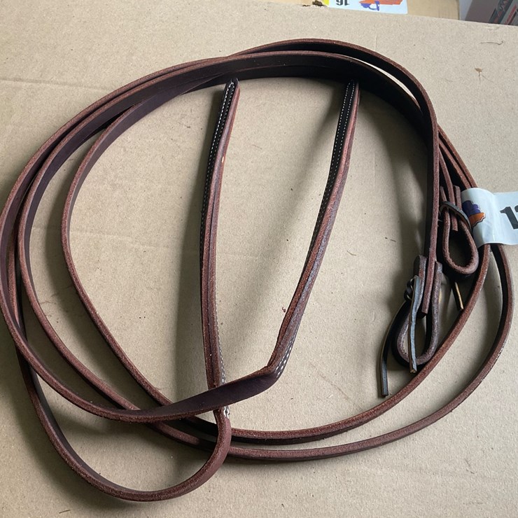 #13 • Leather split reins with weighted ends