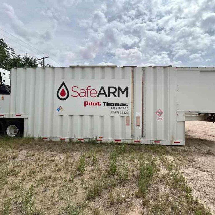 2019 Safe Arm Pilot Thomas Logistics T/A Dual Fuel Wall Fuel Station