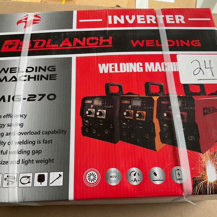 #24 • SD Launch Mig-270 Welding Machine