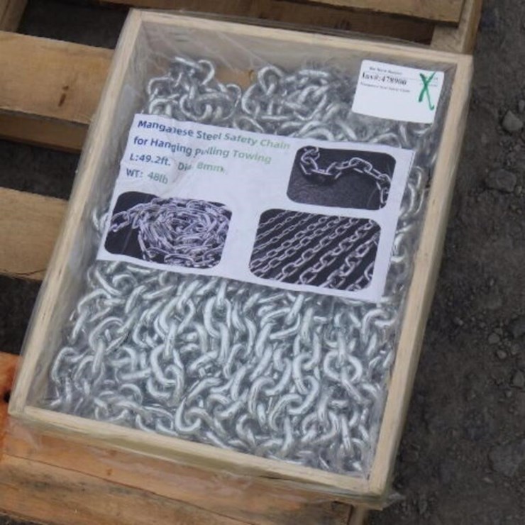 Manganese Steel Safety Chain