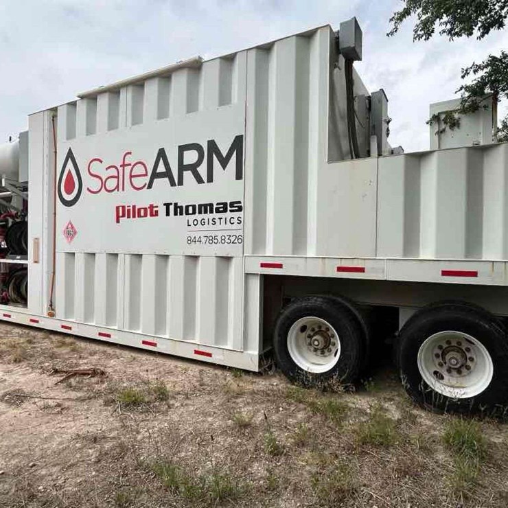 2019 Safe Arm Pilot Thomas Logistics T/A Dual Fuel Wall Fuel Station
