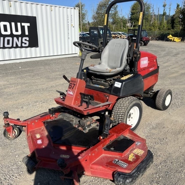 2016 TORO GROUNDSMASTER3280D