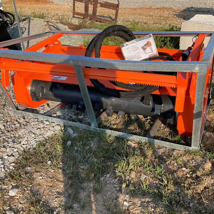 #86 • Skid steer 60in drum mulcher