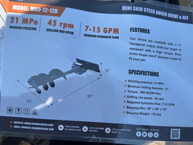 #69-•-mini-skid-steer-auger-and-bit-image-2
