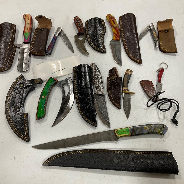 #1 • 10 assorted knives