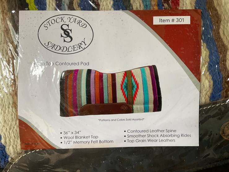 #16-•-stockyard-saddlery-wool-blanket-memory-felt-bottom-36x34-half-in.-thick-image-2