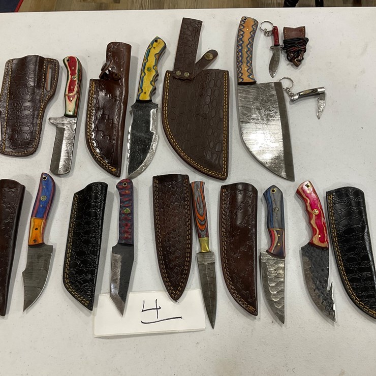 #4 • 10 assorted knifes