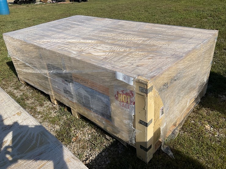 #36-•-new/unused-25ftx33ft-double-garage-metal-shed-image-3