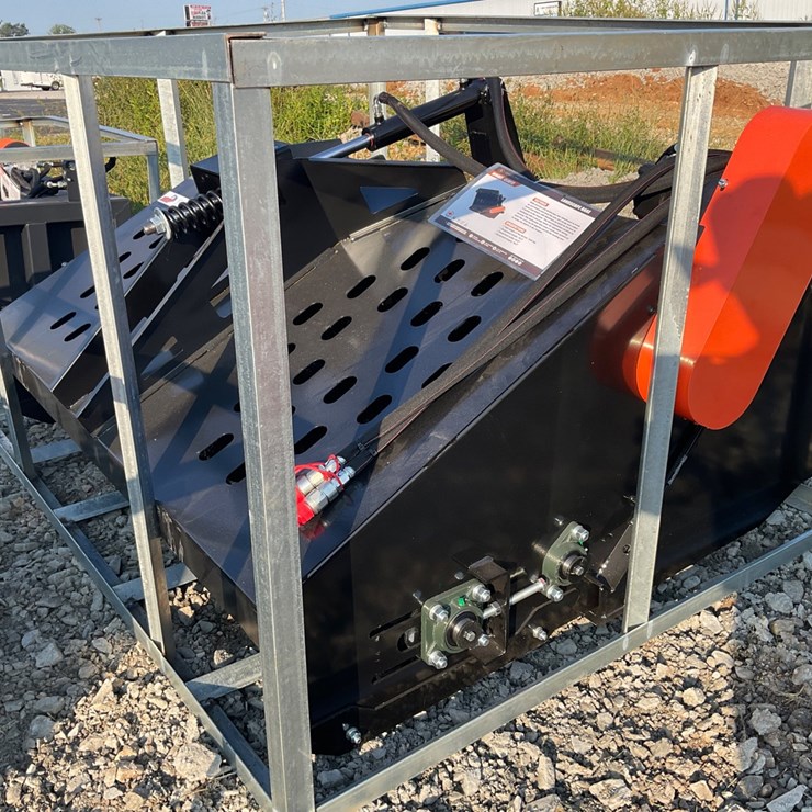 #85 • Skid steer landscape rake