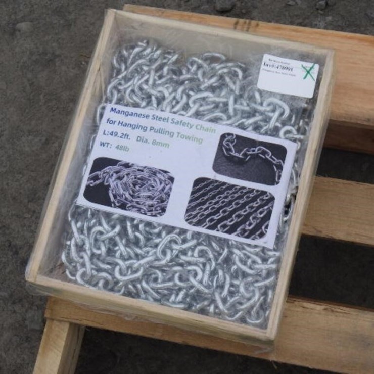 Manganese Steel Safety Chain