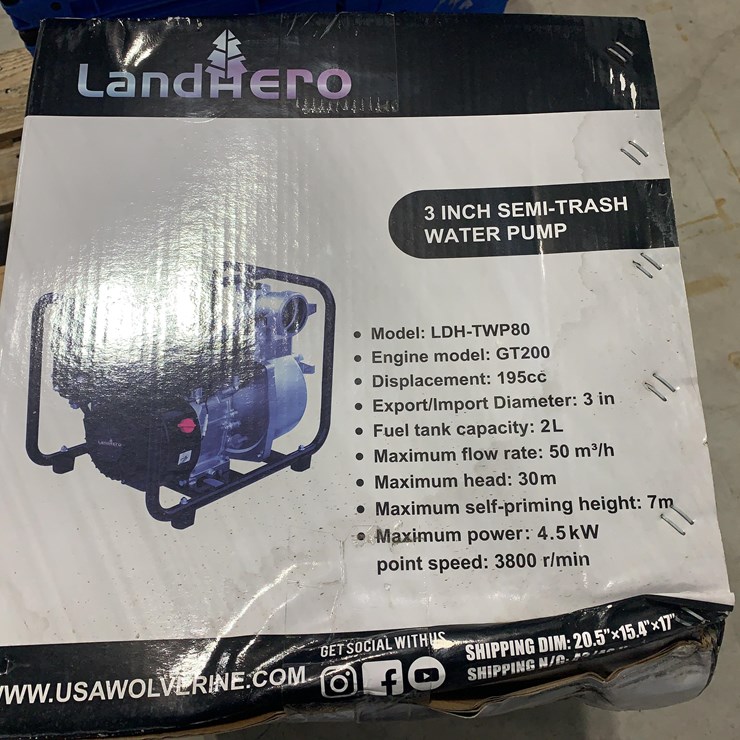 Land Hero Water Pump