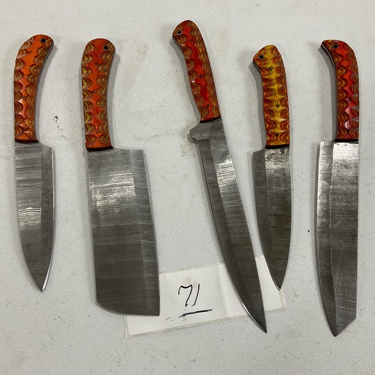 #71 • 5 kitchen knives
