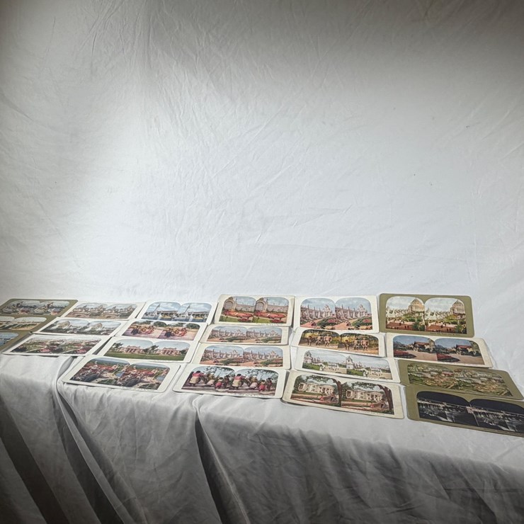 #40296 • OLD PICTURES/STEREOSCOPE CARDS (45)