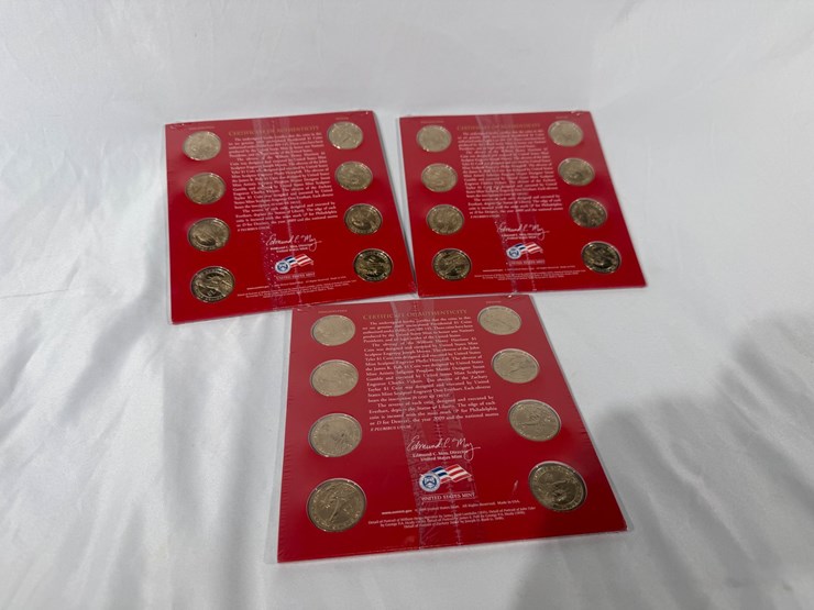 #40212-•-(3)-2009-presidential-one-dollar-uncirculated-coin-set-image-4